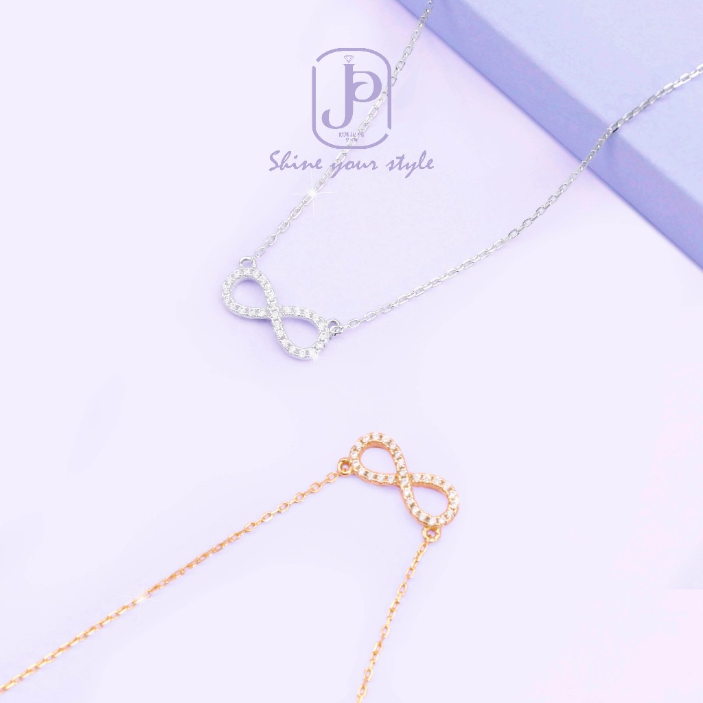 Kimupe - สร้อยคอผู้หญิงอินฟินิตี้ Silver925 สวยงาม Kls186
