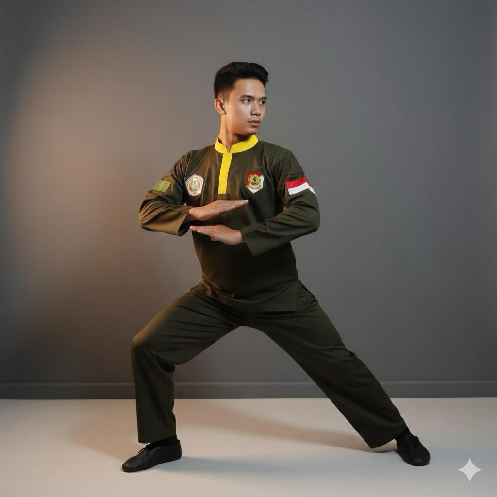 PSM Uniform / Suit with Military Pencak Silat Pants
