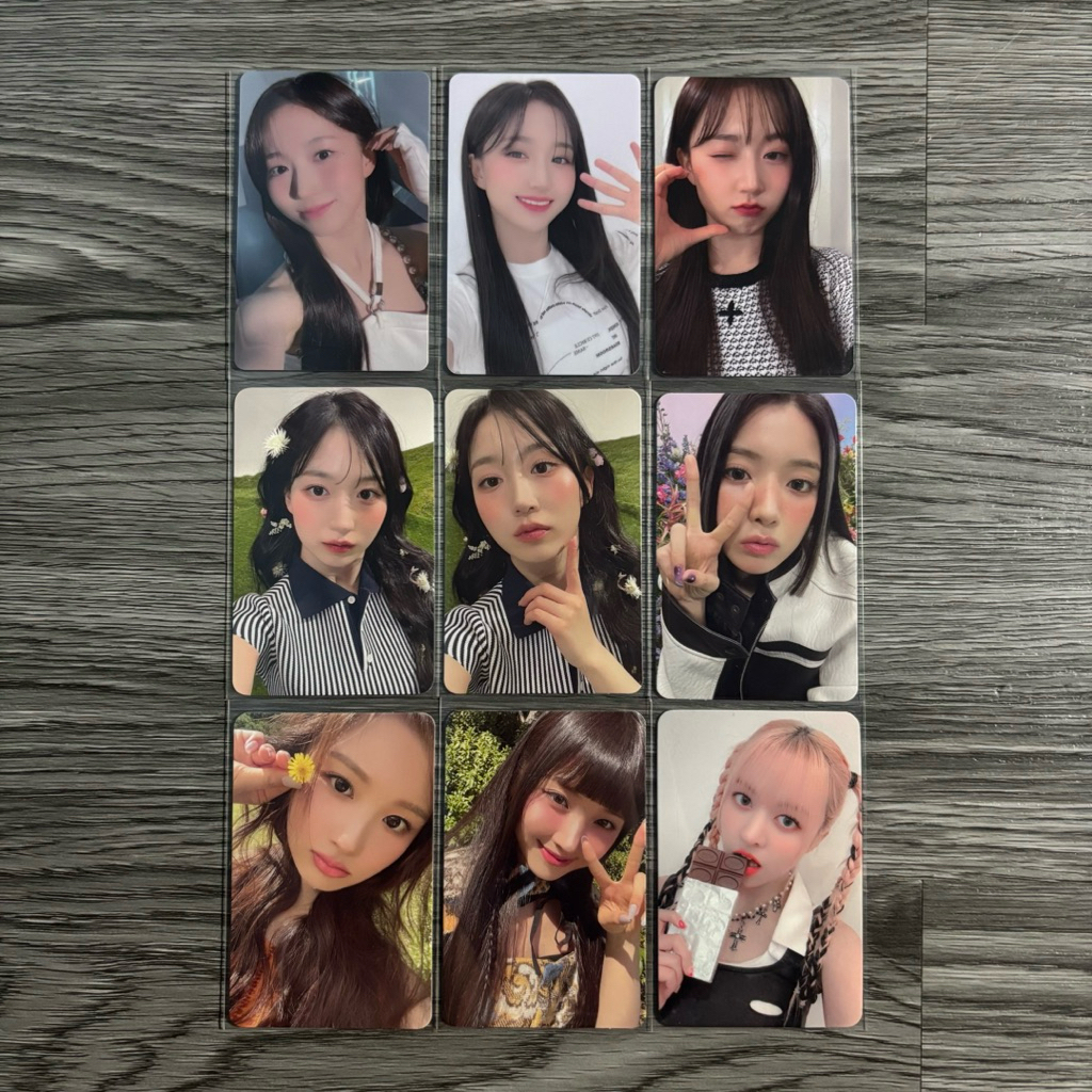 [พร้อม] OFFICIAL NMIXX PHOTOCARD AD MARE ENTWURF FUNKY GLITTER CHRISTMAS EXPERGO LILY HAEWON SULLYOO