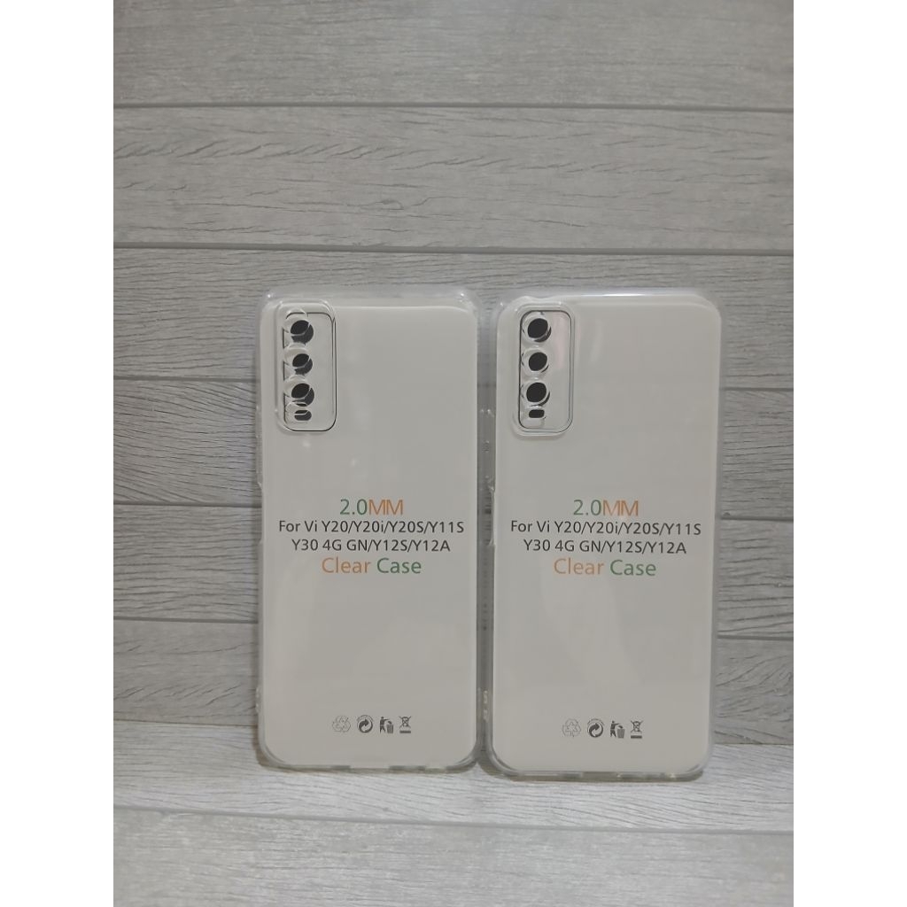 เคสใสแบบนิ่มสําหรับ Vivo Y12s, Vivo Y20, Vivo Y20i, Vivo Y20s