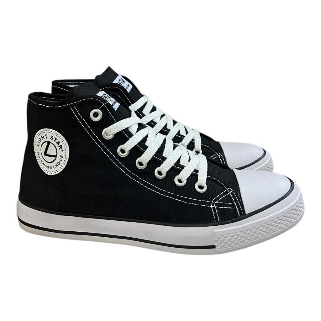 Warrior Light Star Black White - รองเท้าผ้าใบ - รองเท้านักรบ