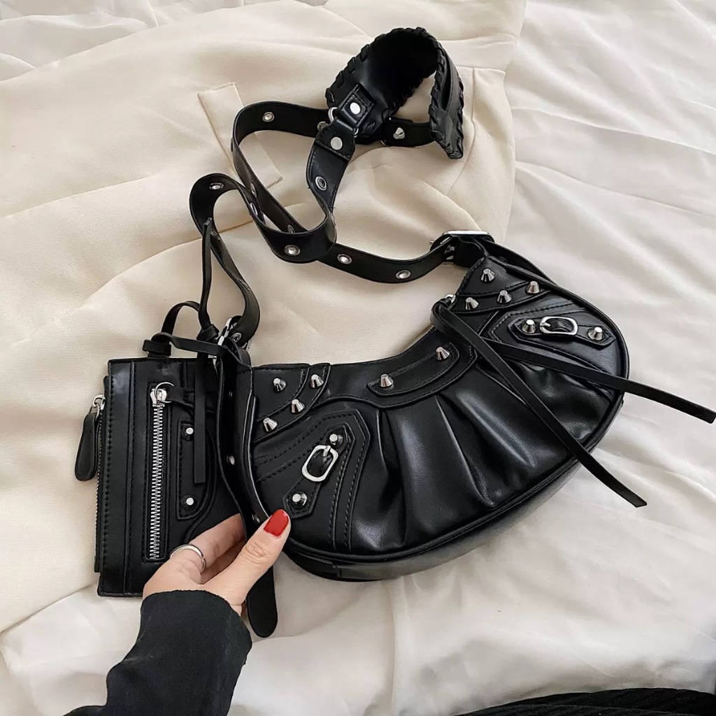 INSIDEHERBAG - กระเป๋าสะพายไหล่ผู้หญิง - Zoey Bag 2 (ไม่มีแก้ว) - กระเป๋าสะพายไหล่