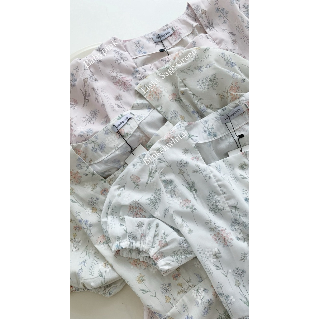 [ LittleBigclothes ] เสื้อเชิ้ตผ้าฝ้าย Hara // เสื้อมิดไซส์ผู้หญิง