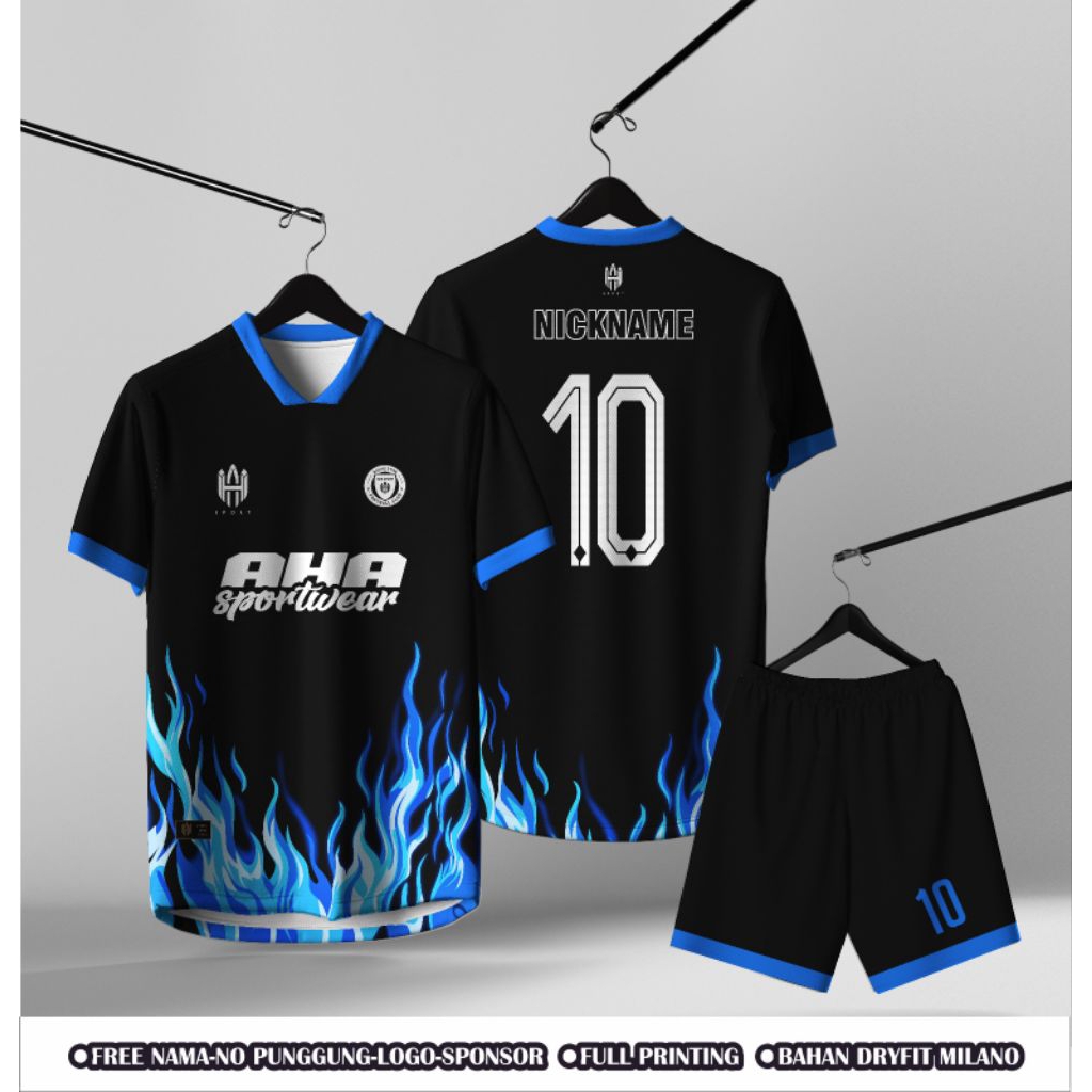 FUTSAL/SOCCER JERSEY พิมพ์เต็มการออกแบบที่กําหนดเองฟรีชื่อและหมายเลขด้านหลัง