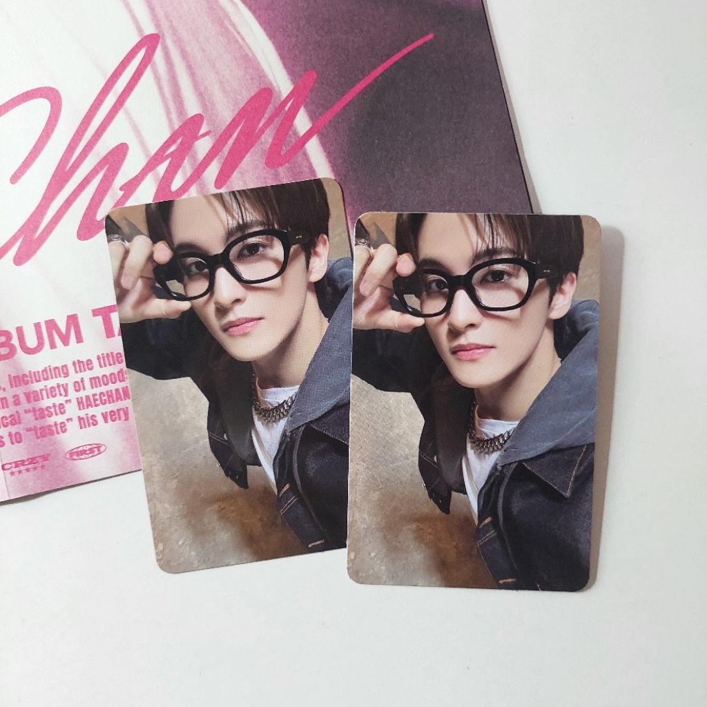 [DAMAGE] PHOCARD OFFICIAL MARK LEE NCT WALK POSTER GLASSES