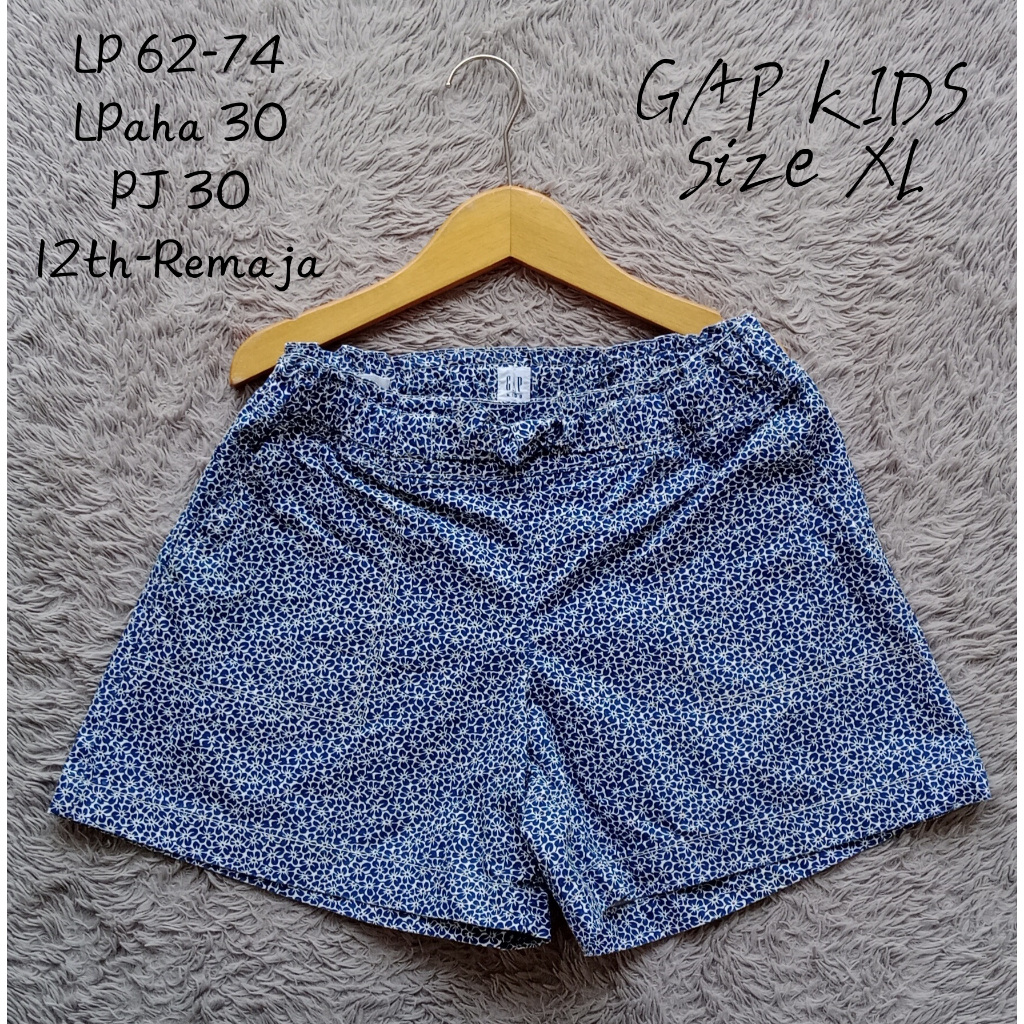 GAP KIDS กางเกงขาสั้นเด็กผู้หญิง 12th/teenage