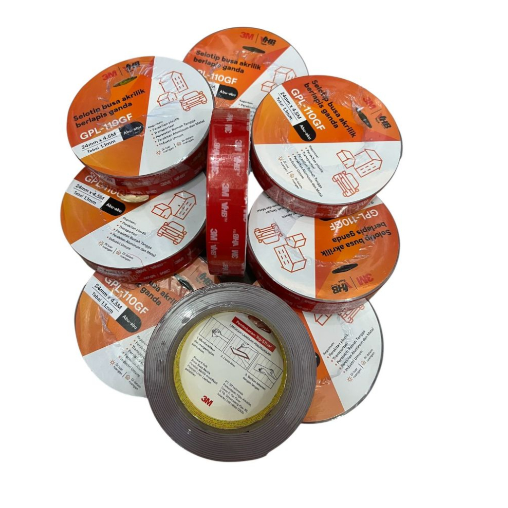 (Riau_imp)โฟมเทปคู่ 3M 24mm x 4.5m 12mm x 4.5m VHB