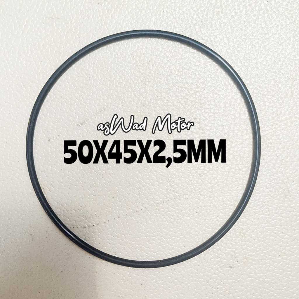 (10 ชิ้น) Oring เส้นผ่านศูนย์กลาง 50x45x2.5 มม. / ซีล Oring / ยาง Oring / ซีล Oring สากล