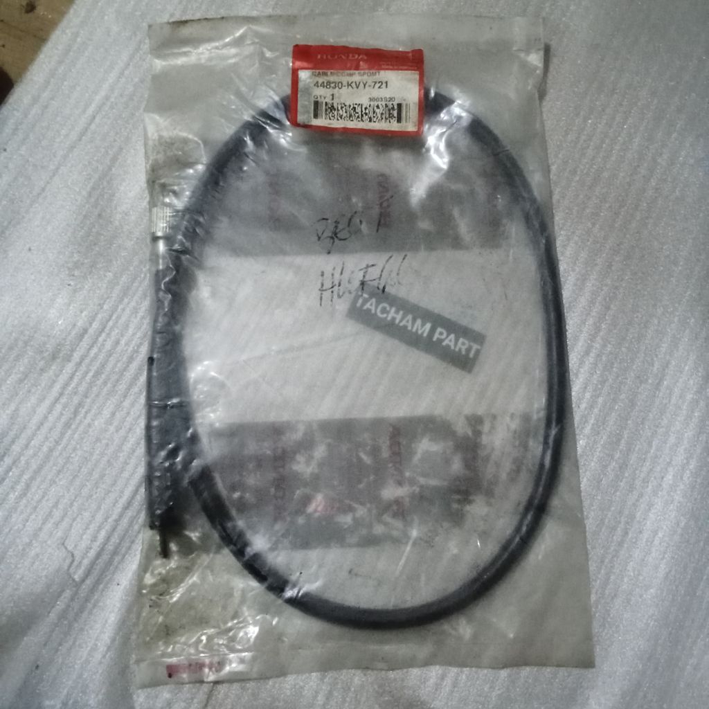 44830-KVY-721 Original AM Astra Honda มอเตอร์ Speedo เมตรสาย Spido Speedometer Beat Spacy คาร์บูเรเต