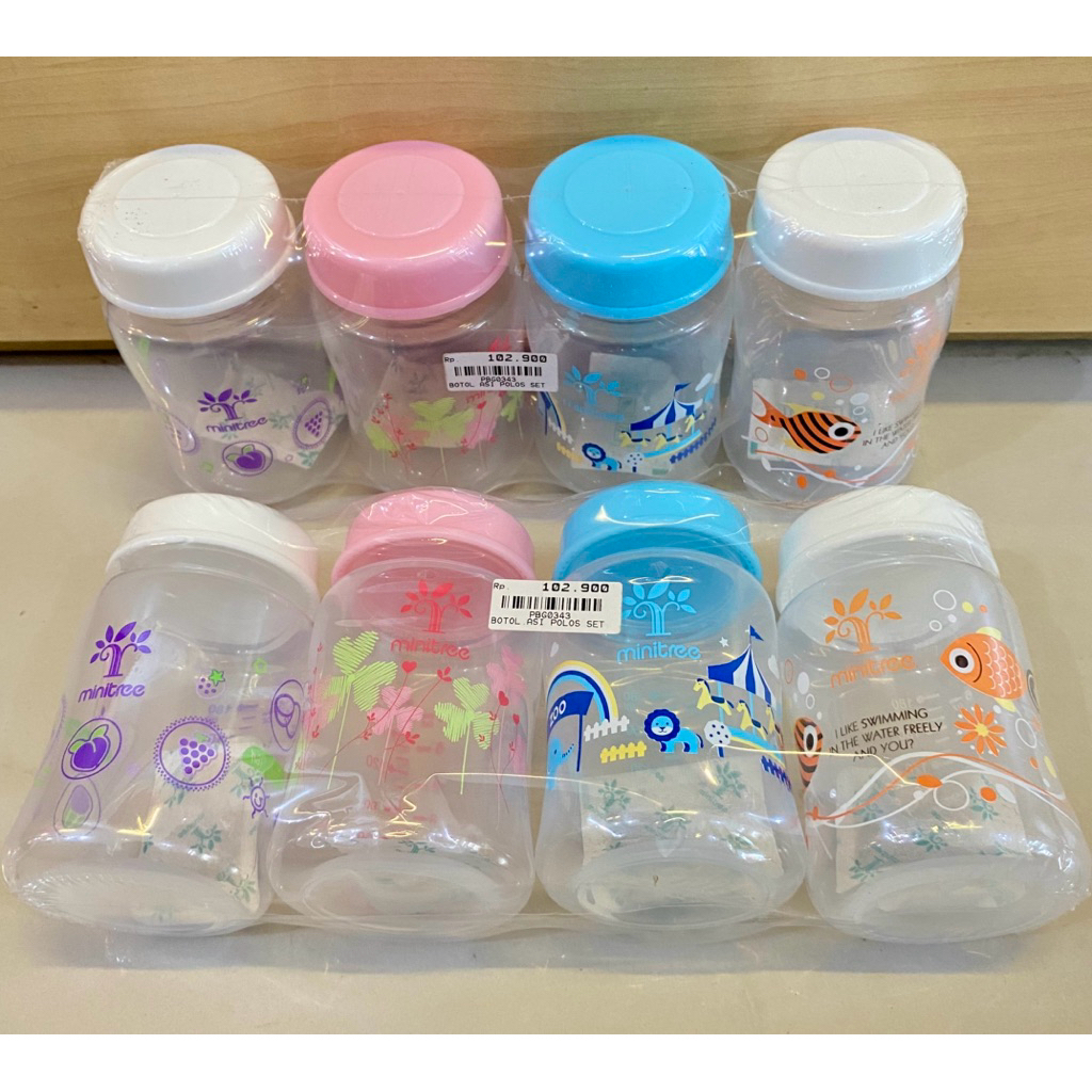 ขายขวดเก็บน้ํานมแม่ 180 มล. ชุดขวดนม 4 ชิ้น / 4 ชิ้นพร้อมความจุ 180 มล