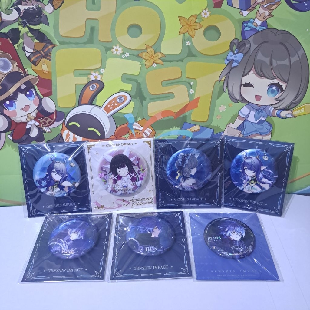 Genshin Impact Badge Nod Krai Series - สินค้าอย่างเป็นทางการ
