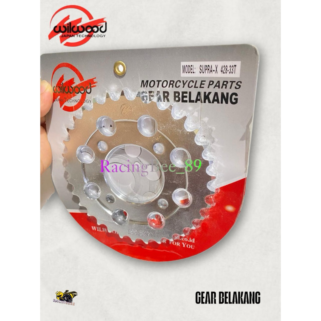 REAR GEAR 428 HONDA WIN SUPRA X OLD PRIMA GRAND ASTREA LEGEND WILWOOD 31 32 33 34 35 36 37 38 39 40 