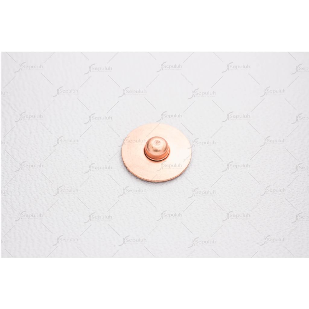 YKK Rivet Import - Burr W 15 L Plain (9.5 mm) - 1 Pack @ 250 ชุด
