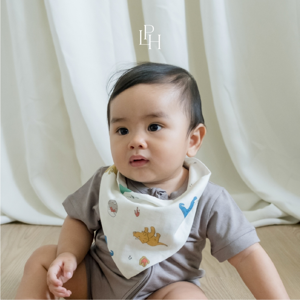 Little Palmerhaus - Muslin Bandana Bib / Muslin Burp และ Bib (ผ้ากันเปื้อนเด็ก)