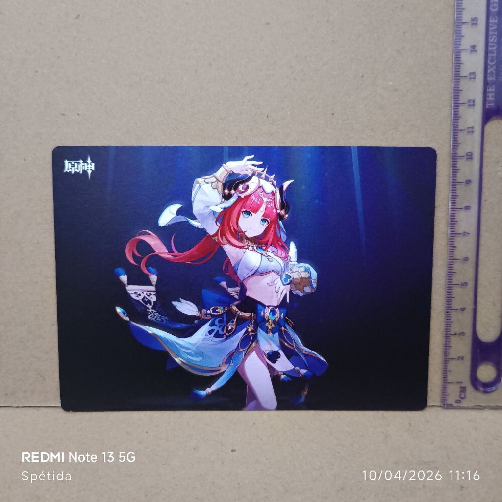 Genshin Impact FES 2023 Nilou โปสการ์ดหนา