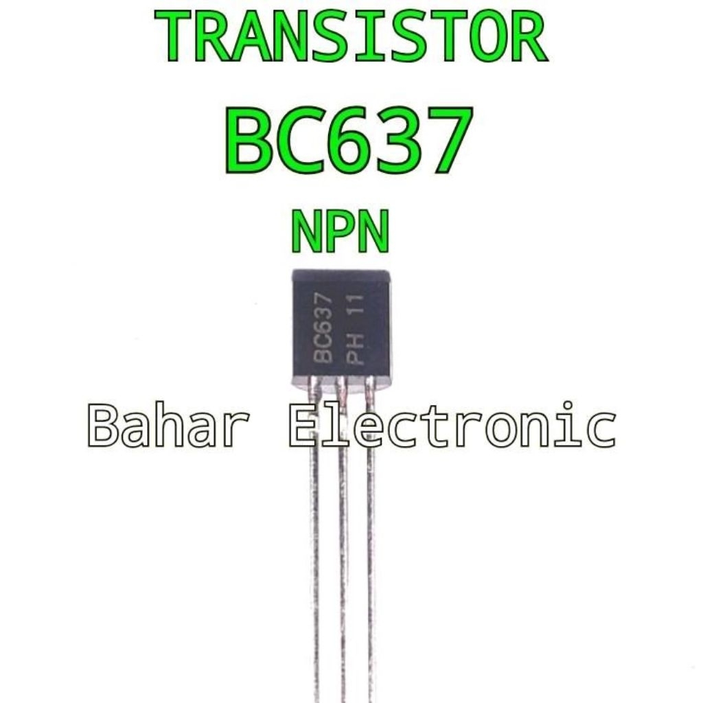 ทรานซิสเตอร์ C637 BC637 ราคาต่อ 1 ชิ้น