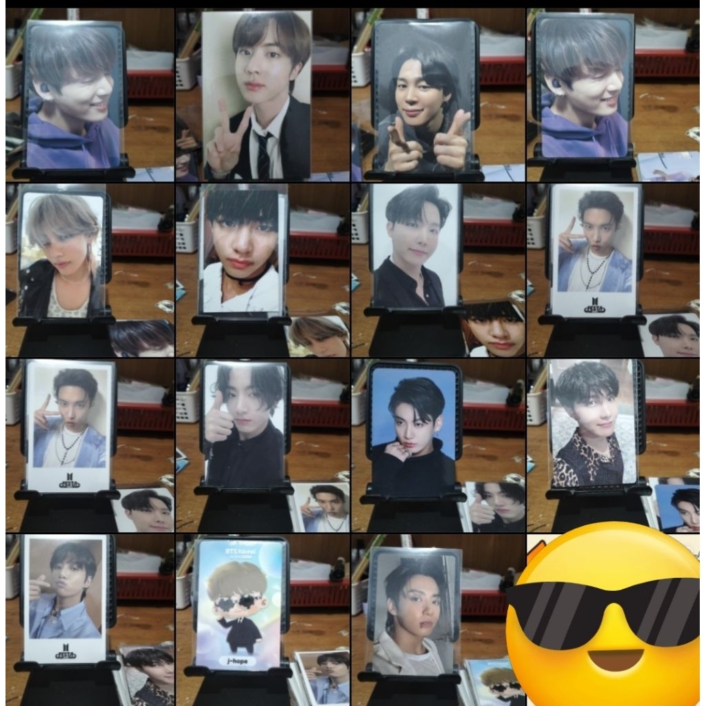Photocard Official BTS Jungkook, taehyung, jimin, seokjin, jhope