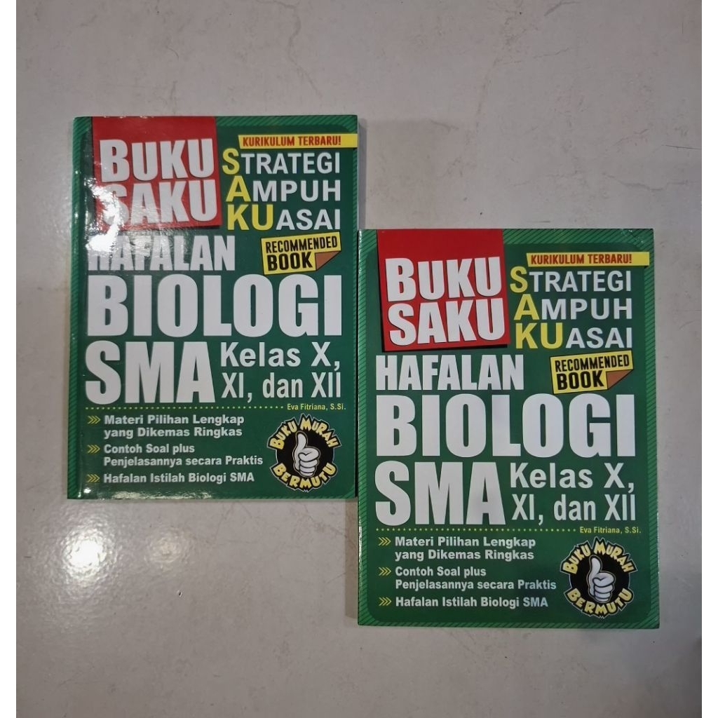 [ORIGINAL] TEXTBOOK / POCKET BOOK OF EFFECTIVE STRATEGY ถึง MASTER BIOLOGY MEMORIZATION สําหรับ SCHO