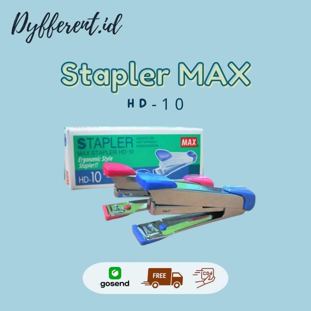 เครื่องเย็บกระดาษ / ลวดเย็บกระดาษ / ลวดเย็บกระดาษ MAX HD 10