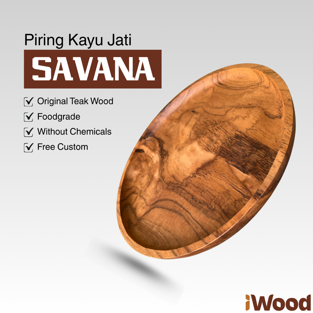 IWood - SAVANA แบบแผ่นไม้สัก