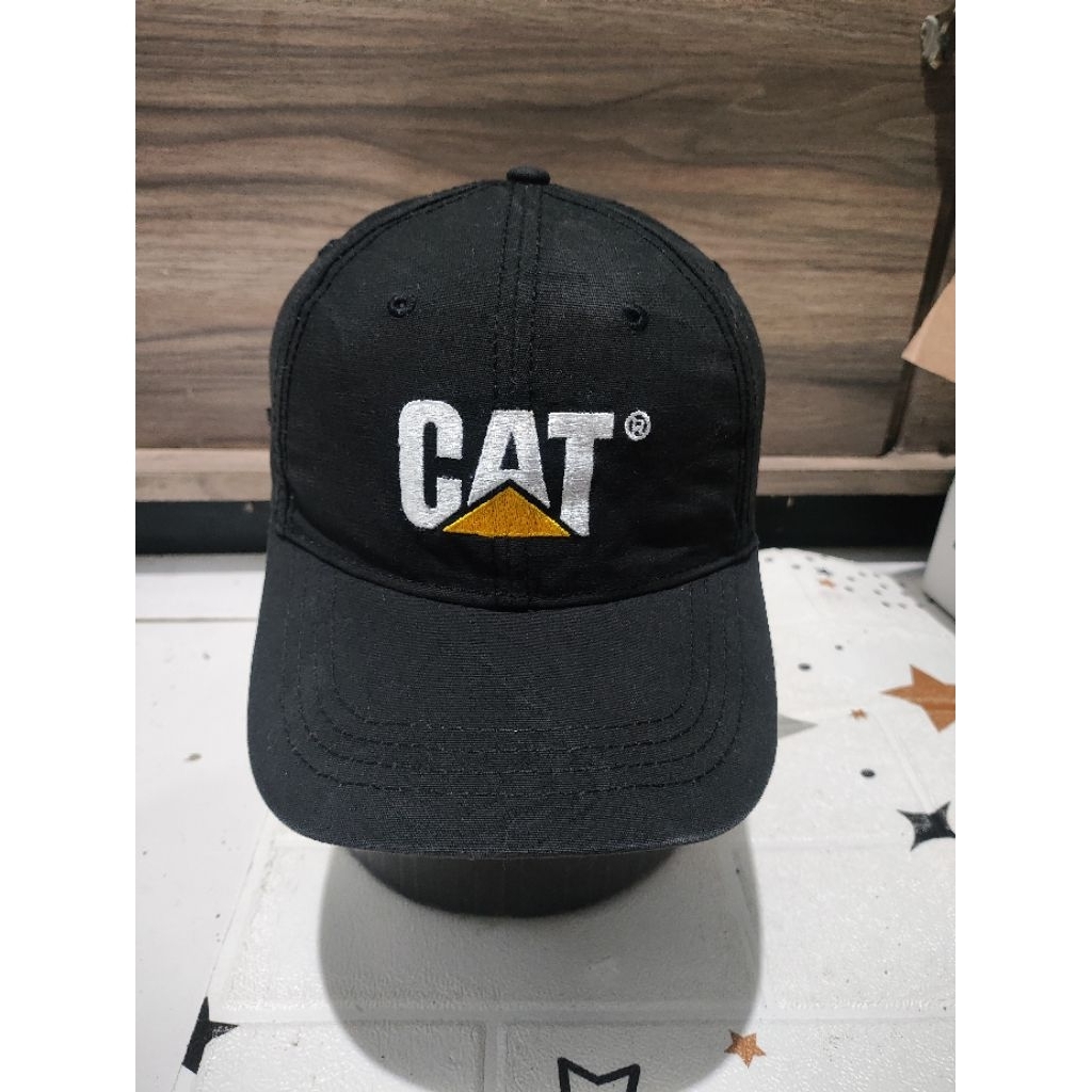 หมวก Caterpillar CAT หมวก Caterpillar ไซส์ผู้ใหญ่นูนดั้งเดิมด้านใน