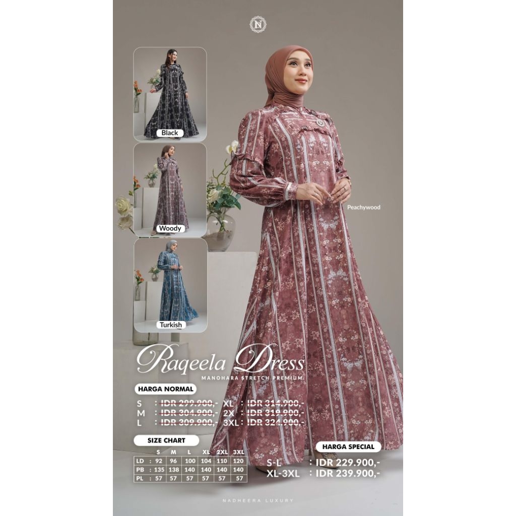 RAQEELA SERIES NADEHEERA LUXURY ORIGINAL