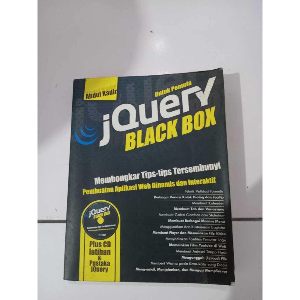 Jquery Black Box สําหรับผู้เริ่มต้นโดย Abdul Kadir