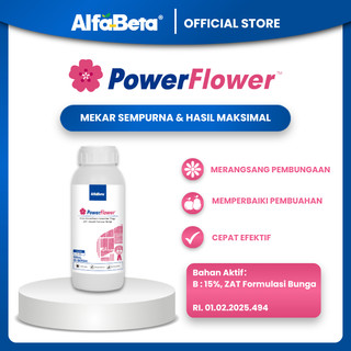 POWERFLOWER / Alfabeta 500ml / 30 ML / Memacu Bunga Kualitas Baik