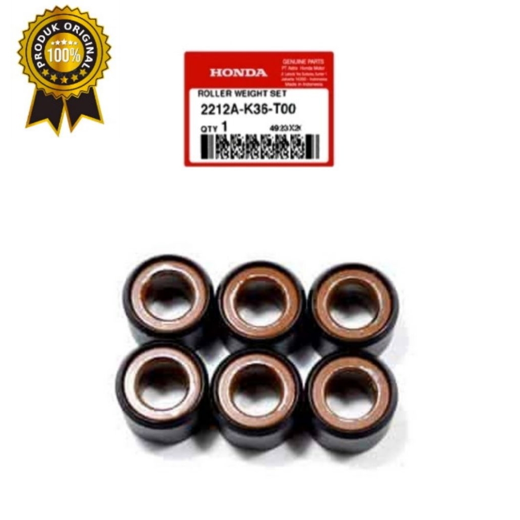 ลูกกลิ้ง Vario 150 Vanbelt ดั้งเดิม 2212AK36T00