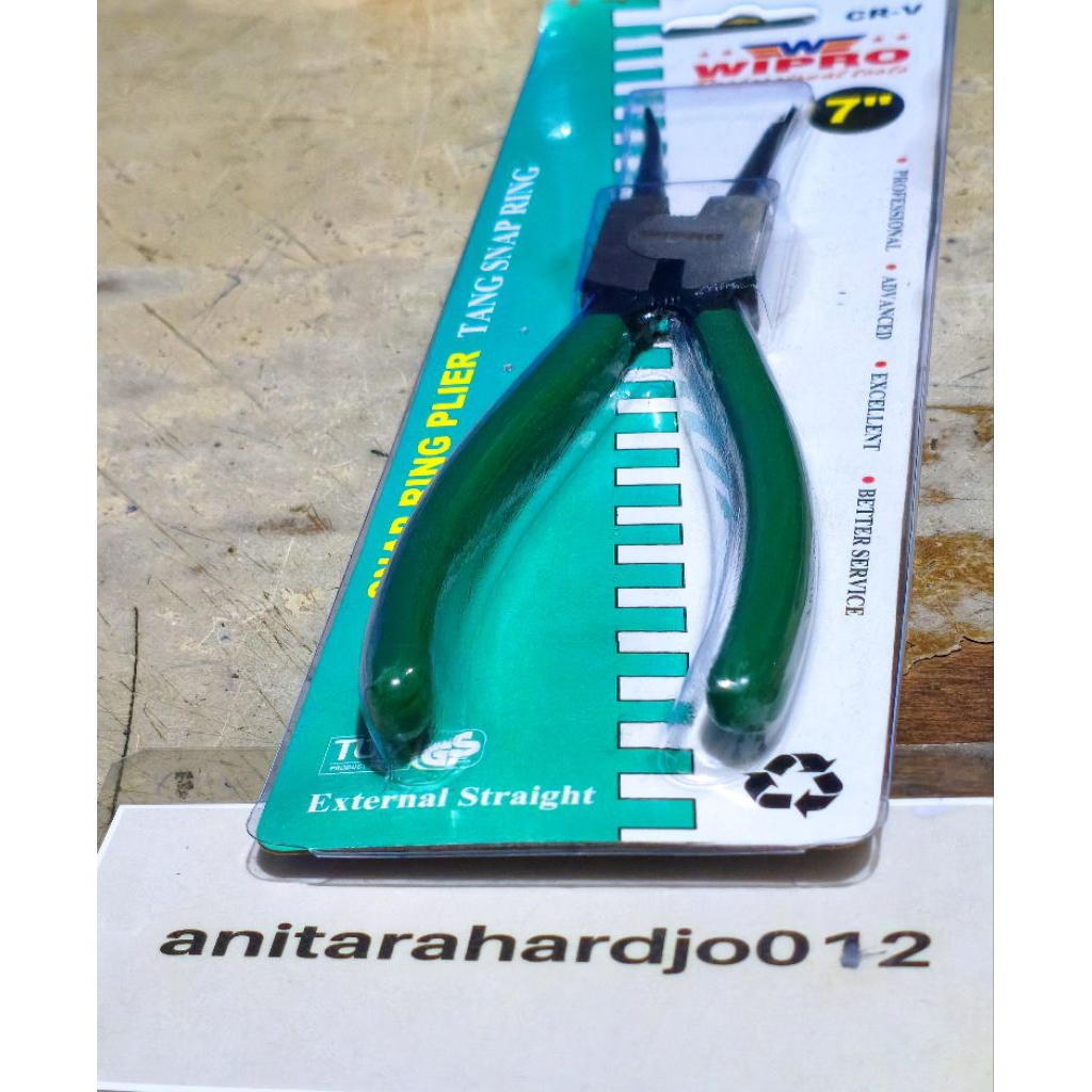 7" SNAP RING PLIERS ( "SNAP RING PLIERS) เพรสแบรนด์ WIPRO