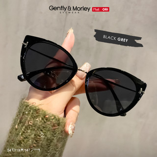 Gently Morley Kacamata Hitam Cat Eye Sunglasses Anti Silau UV Protection Fashion Terbaru - 28258