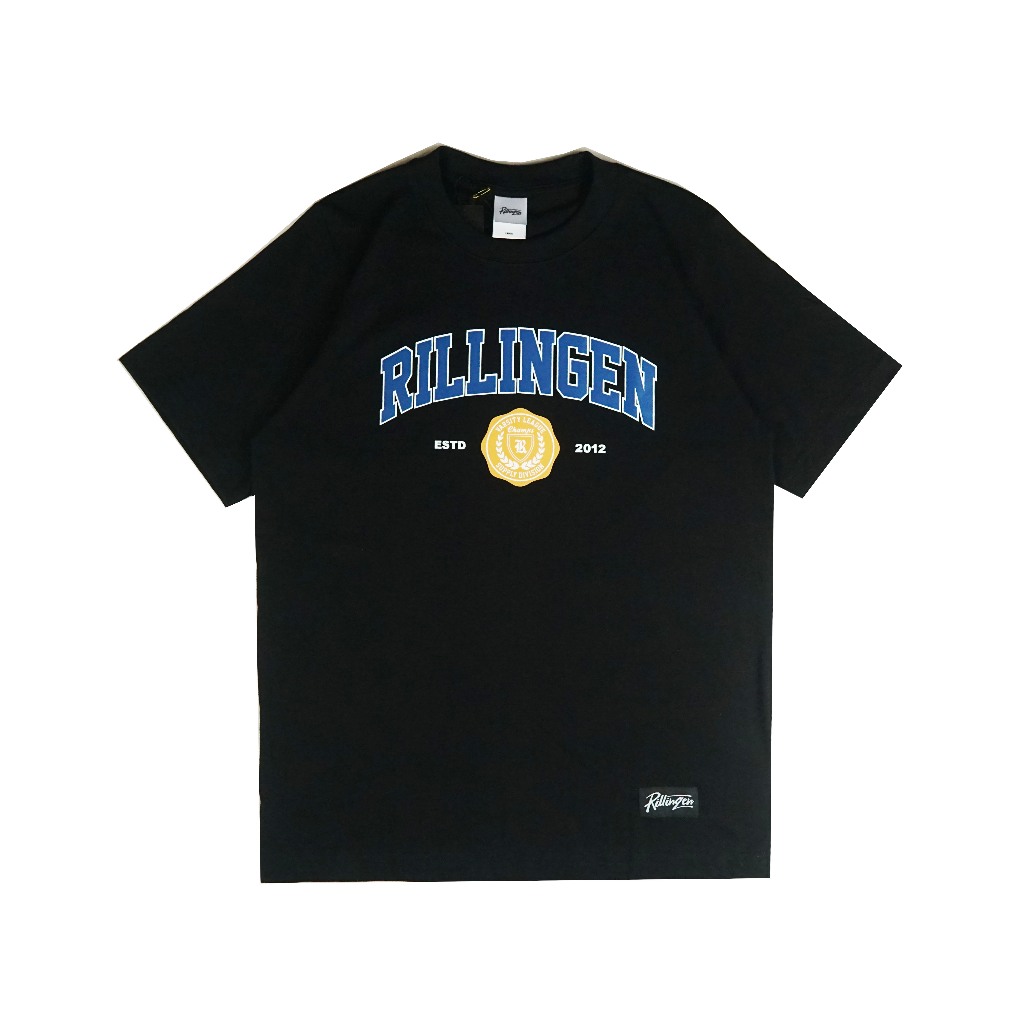 Rickingen Regular CURVE เสื้อยืดสีดํา
