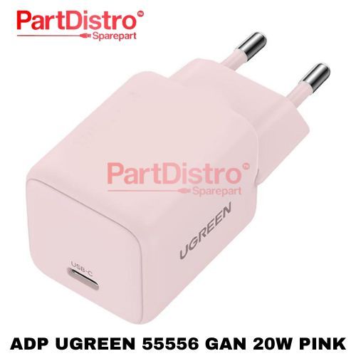 UGREEN 55556 GAN 20W PINK ADAPTER