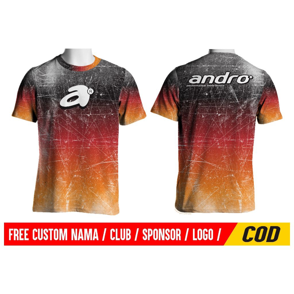 ANDRO GERMANY TABLE TENNIS JERSEY
