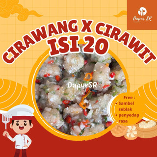 CIRAWANG X CIRAWIT ISI 20 FREE SAMBEL SEBLAK DAN PENYEDAP RASA