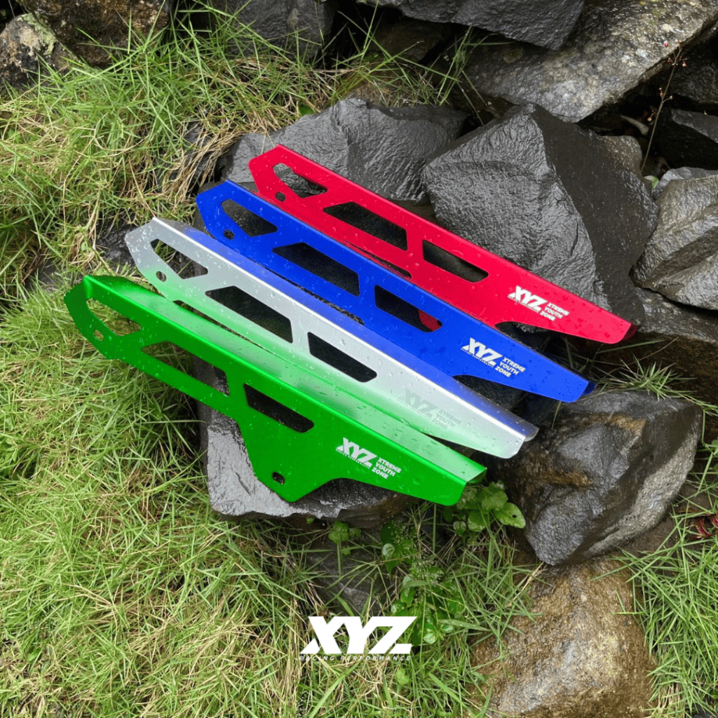 XYZ SATRIA HIU SATRIA DUMBA Vỏ bọc xích nhôm thép không gỉ
