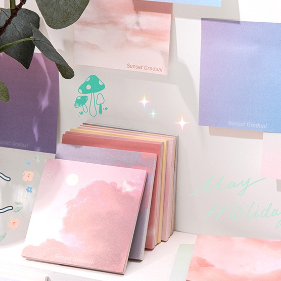 STICKY NOTE CLOUDY กระดาษติด CLOUDY