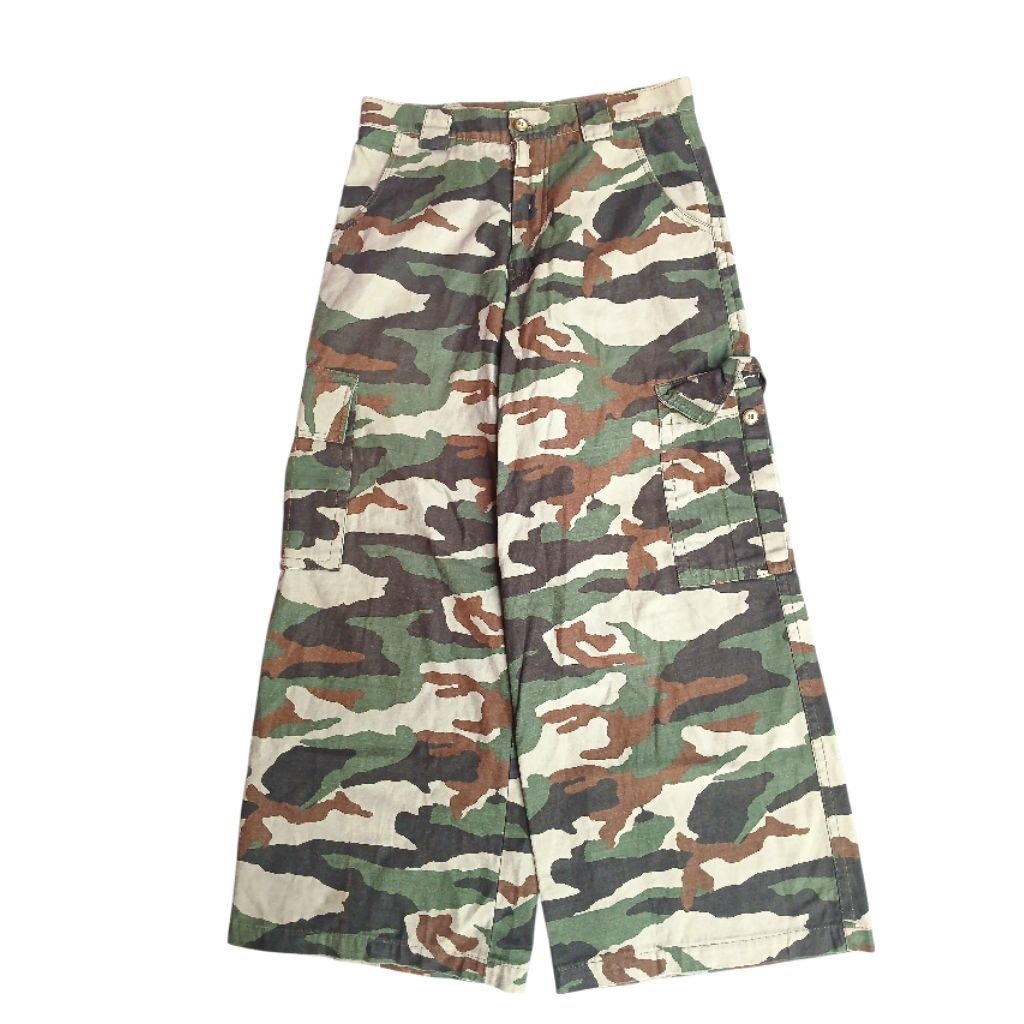 BAGGY JEANS Y2K CARGO ARMY COLORFUL