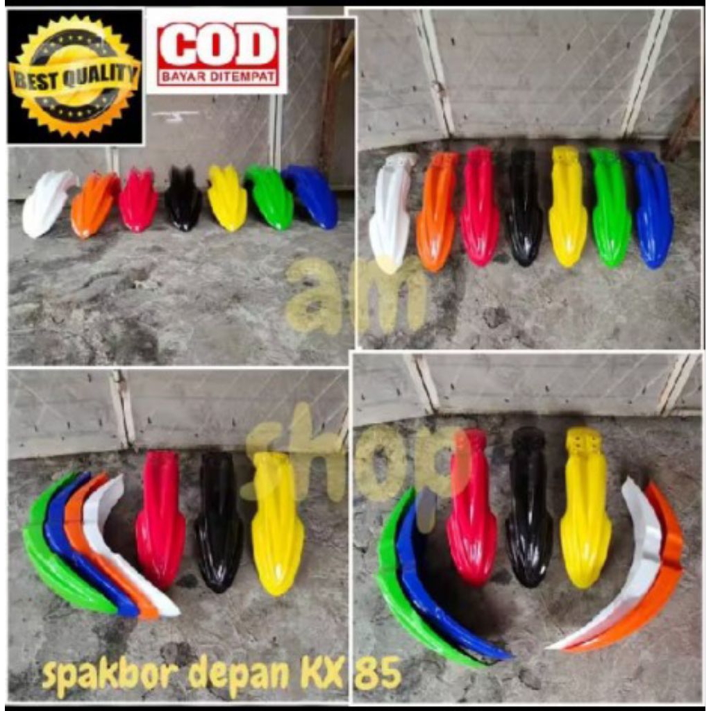 FRONT FENDER KX85 FRONT FENDER KX 85 FRONT FENDER KX85 ด้านหน้า WING KX 85