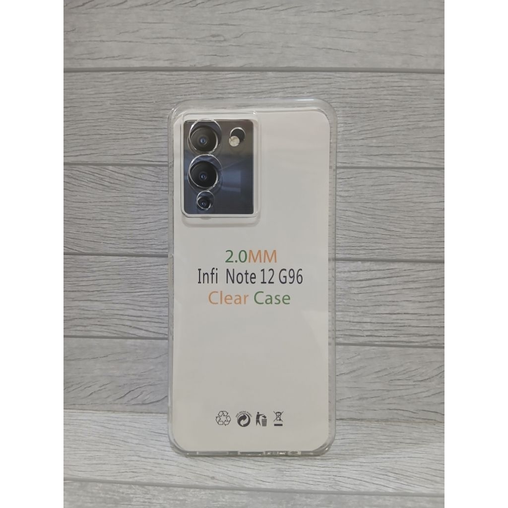 เคสใสแบบนิ่มสําหรับ Infinix Note 12 G96