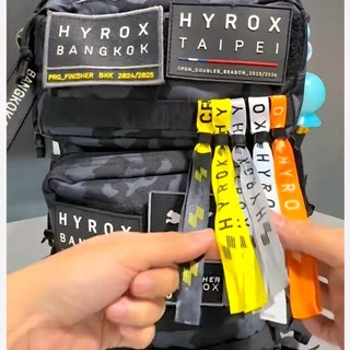 สายรัดข้อมือ Hyrox Race Athlete และ Spectator Unofficial กระเป๋า Charm ตกแต่งสายรัดข้อมือและการตกแต่งกระเป๋า