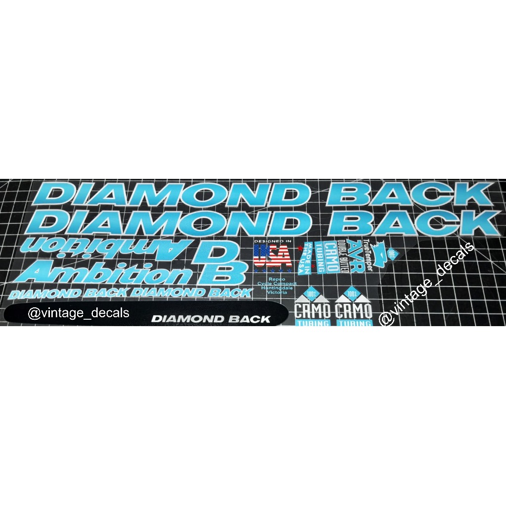 DIAMONDBACK เพชรกลับ Ambition รูปลอกทดแทน