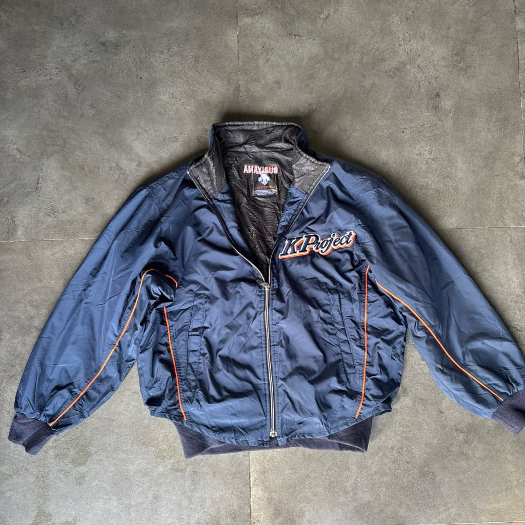 Descente Tracktop Bomber Jacket Man