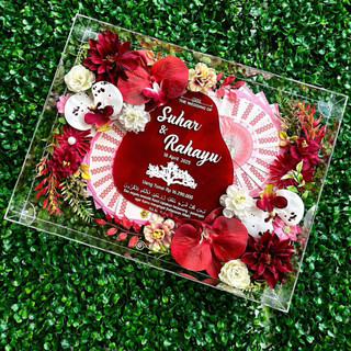 1-2 HARI JADI | MAHAR PERNIKAHAN | MAHAR MURAH | MAHAR FULL AKRILIK | MAHAR RUSTIC | BINGKAI MAHAR AKRILIK