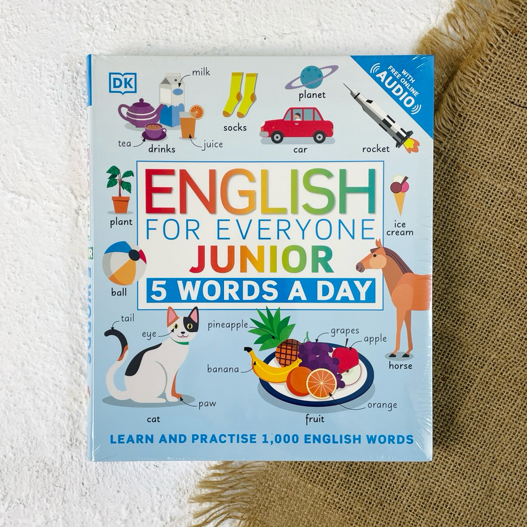 DK - อังกฤษสําหรับทุกคน Junior 5 Words a Day