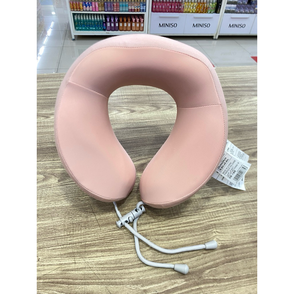 หมอนรองคอ Miniso Cooling Drawstring Memory Foam