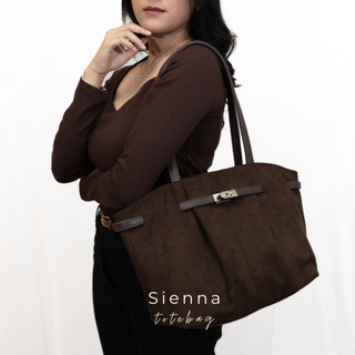 Sienna Bag - Verrelune | TAS KERJA WANITA | TOTEBAG SUEDE | TAS LAPTOP 14 INCH