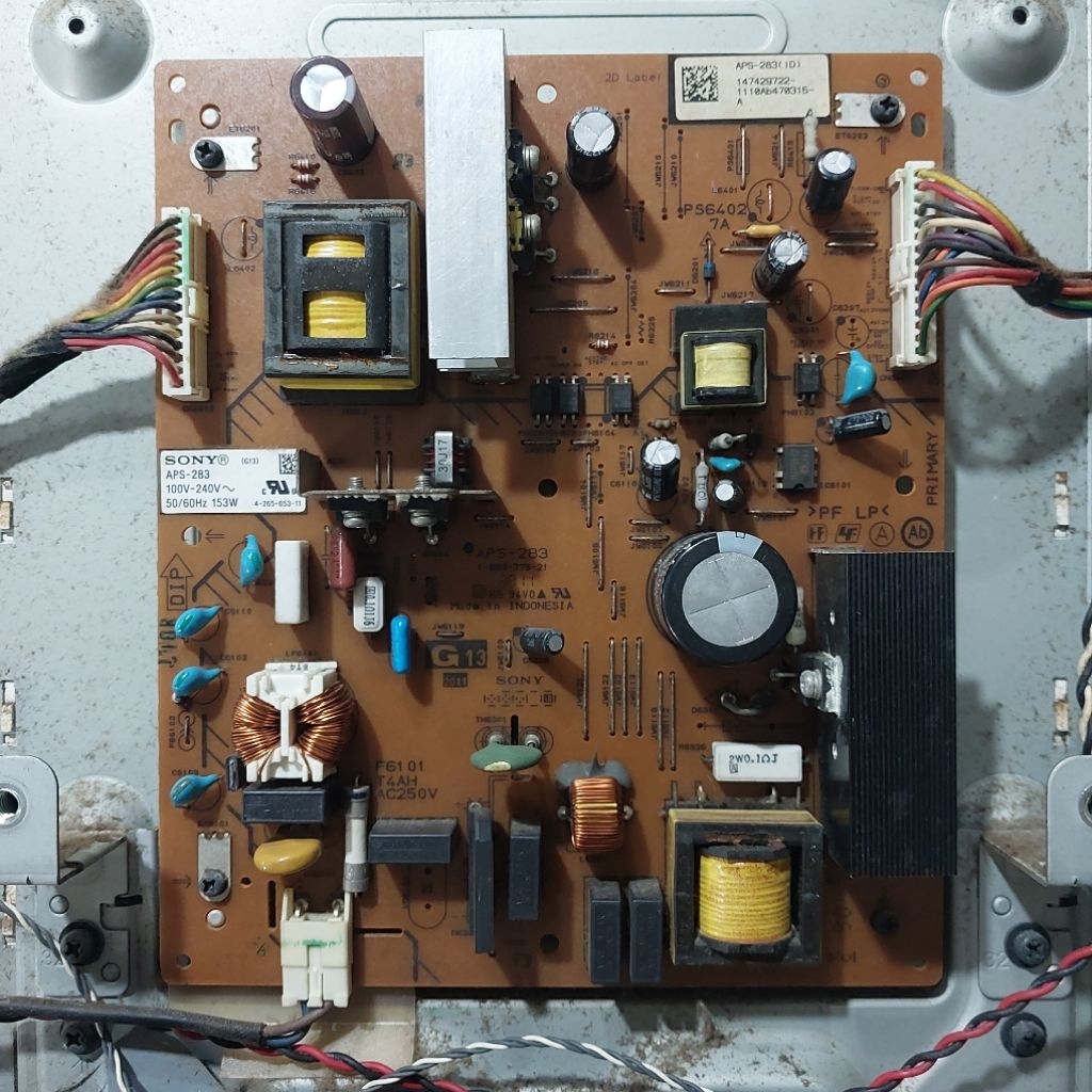 PSU POWER SUPPLY REGULATOR ทีวี SONY KLV-32BX311 KLV 32BX311