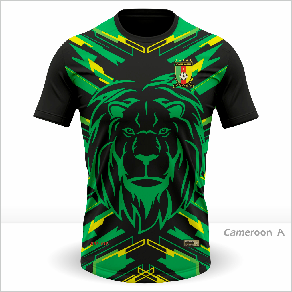 T-SHIRT นาฬิกาฟุตบอล World Cup Kamerun PIKNOWPIS Sport