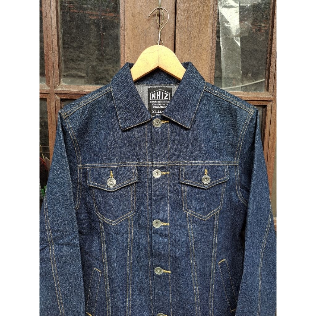 Neighborhood x izzue Denim Jacket Mens Medium